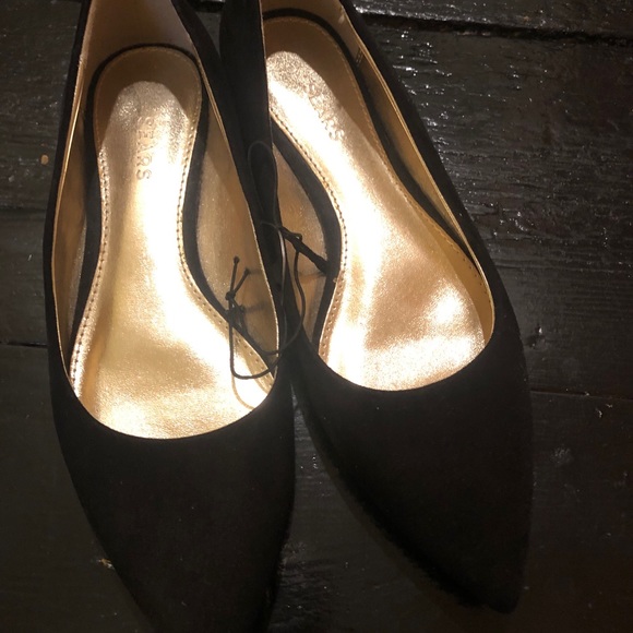 Black Suede Pumps - Sears Sz: 6 US - Picture 4 of 7